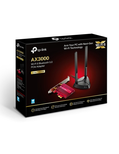 TP-Link Archer TX3000E Interno WLAN / Bluetooth 2402 Mbit/s