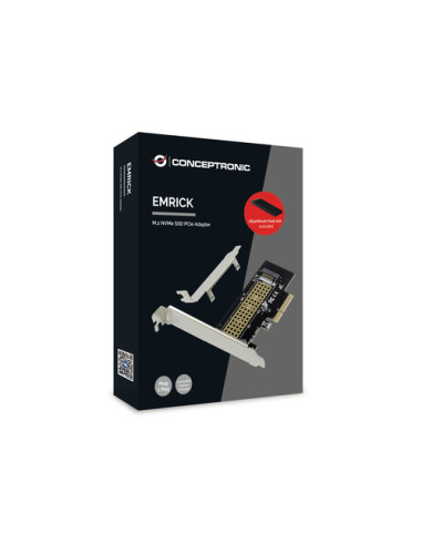 Conceptronic EMRICK05BS scheda di interfaccia e adattatore Interno M.2