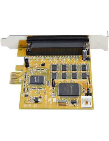 StarTech.com Scheda seriale PCI Express a 8 porte - Scheda adattatore seriale PCIe RS232 - Scheda di espansione/controller card 