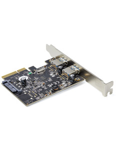 StarTech.com Scheda PCIe USB 3.1 a 2 porte - Scheda di espansione PCI Express USB 3.2 Gen 2 Type-A 10Gbps - Adattatore da PCI ex 2