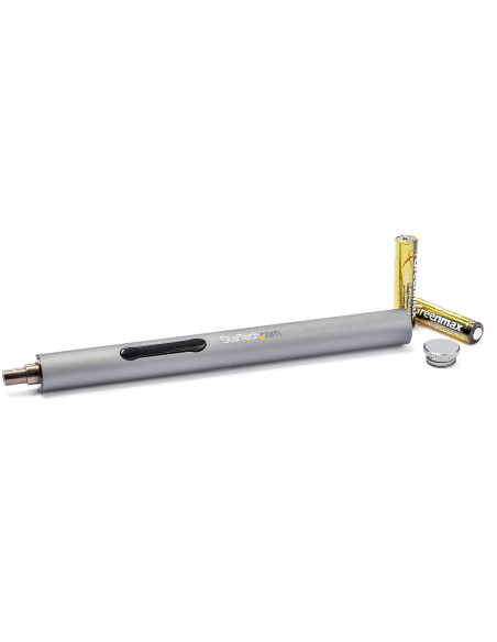 StarTech.com Set di cacciaviti elettrici di precisione a 55 punte - Kit di cacciaviti a batteria portatile/mini per riparazioni 
