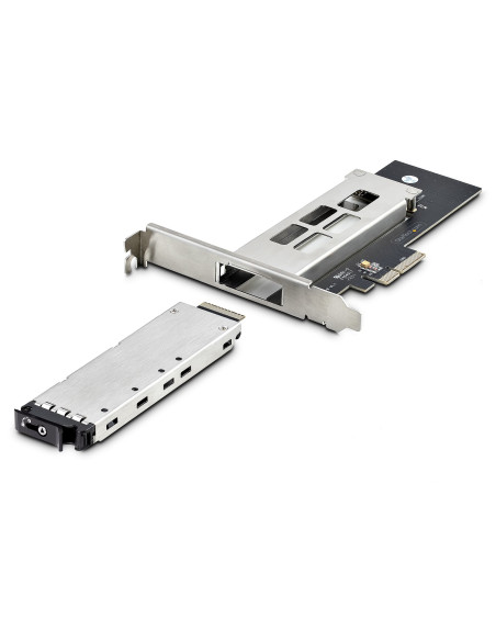 StarTech.com Rack rimovibile per SSD M.2 NVMe a PCIe x4 / Backplane mobile per slot di espansione PCI Express, Installazione sen