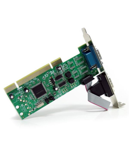 StarTech.com Scheda adattatore seriale PCI RS-422/485 a 2 porte con 161050 UART