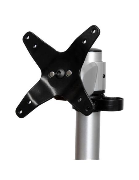 StarTech.com Supporto per Monitor con altezza regolabile - Braccio porta Monitor LCD LED con gancio per gestione cavi