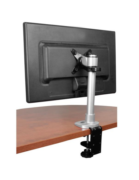 StarTech.com Supporto per Monitor con altezza regolabile - Braccio porta Monitor LCD LED con gancio per gestione cavi