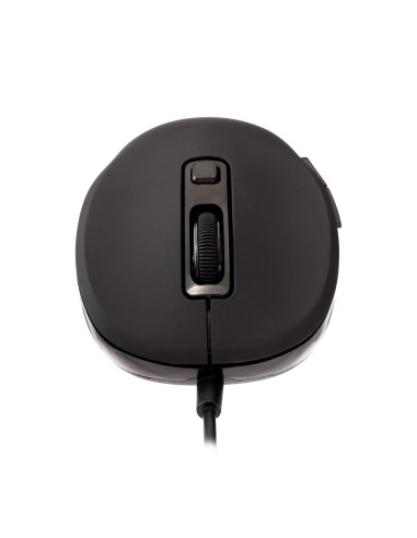 V7 Mouse con filo USB MU300 PRO a 6 pulsanti con DPI regolabili, nero