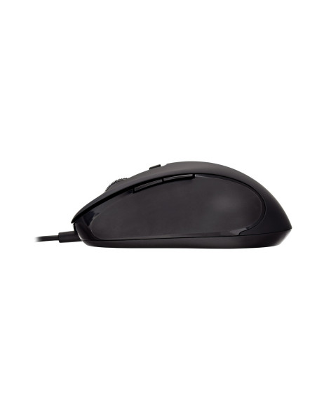 V7 Mouse con filo USB MU300 PRO a 6 pulsanti con DPI regolabili, nero