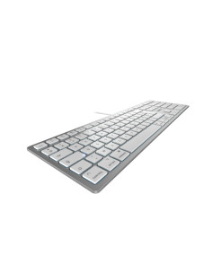 CHERRY KC 6000C FOR MAC tastiera Universale USB AZERTY Francese Argento 2