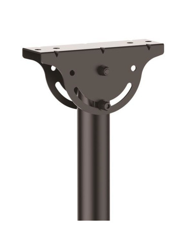 StarTech.com Supporto da soffitto per TV - Staffa per TV a schermo singolo con lunga asta telescopica regolabile - Inclinabile /