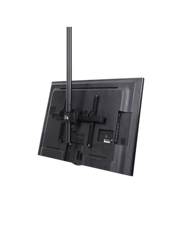 StarTech.com Supporto da soffitto per TV - Staffa per TV a schermo singolo con lunga asta telescopica regolabile - Inclinabile /
