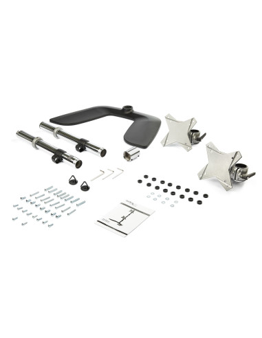 StarTech.com Supporto Verticale per 2 Monitor - Alluminio