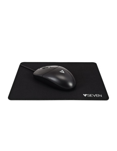 V7 MP02BLK tappetino per mouse Nero