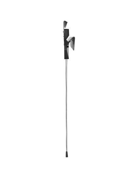StarTech.com Supporto a muro per TV fino a 80" (55Kg) - Staffa porta tv da parete - Braccio per tv extra lungo ideale per pareti