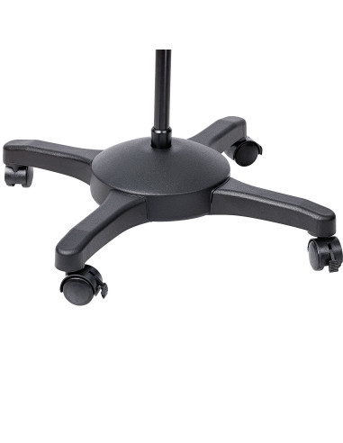 StarTech.com Supporto per tablet mobile con ruote bloccabili - Stand per tablet ad altezza regolabile - Sostegno universale da p