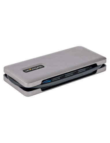 StarTech.com HB31CM1A3CB replicatore di porte e docking station per laptop Cablato USB 3.2 Gen 2 (3.1 Gen 2) Type-C Grigio