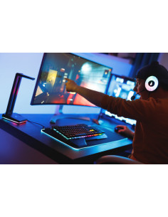 SureFire Silent Flight RGB-680 Tappetino per mouse per gioco da computer Nero 2