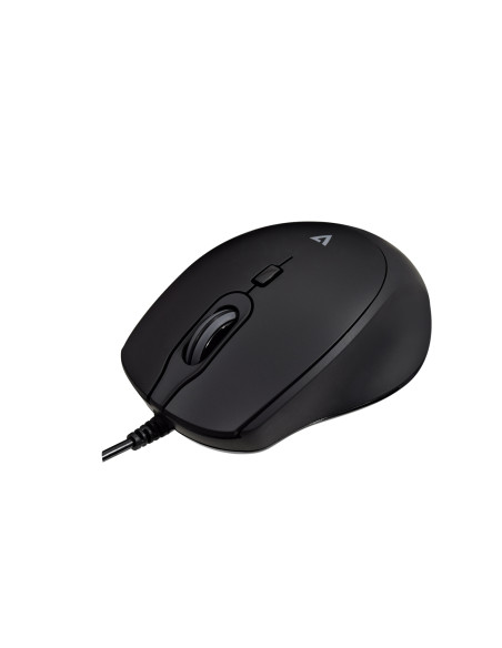 V7 Mouse silenzioso professionale cablato USB MU350 di
