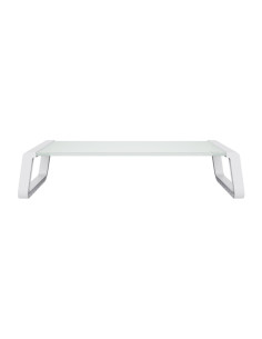 Trust 25351 Supporti a parete per TV Scrivania Trasparente, Bianco 2