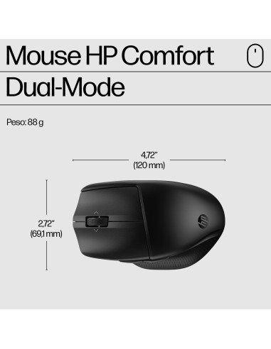 HP Combinazione di mouse e tastiera 680 Comfort Dual-Mode