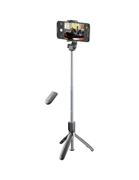 Cellularline Freedom - Universale Asta selfie Bluetooth® treppiede