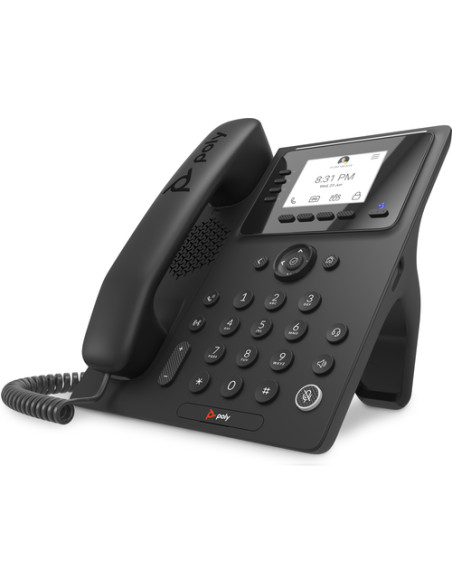 POLY Telefono multimediale aziendale CCX 350 per Microsoft Teams e abilitato per PoE