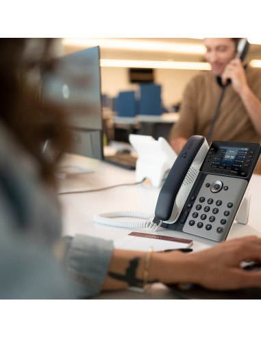 POLY Telefono IP Edge E320 abilitato per PoE