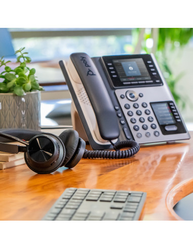 POLY Telefono IP Edge E450 abilitato per PoE