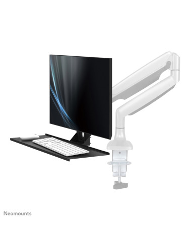 Neomounts KEYB-V200BLACK Portatastiera e portamouse Installazione VESA - larg. 65 cm