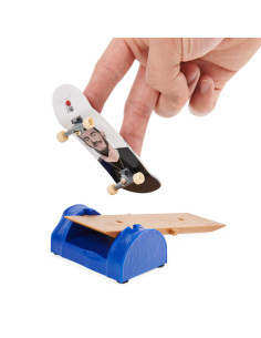 Tech Deck , Plan B Skateboards, Serie Versus, Confezione da 2 Fingerboard da Collezione e Set di Ostacoli, Miniskate, Giocattoli 2