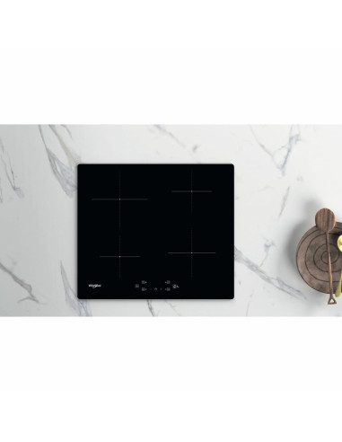 Whirlpool WS Q2160 NE Nero Da incasso 59 cm Piano cottura a induzione 4 Fornello(i)