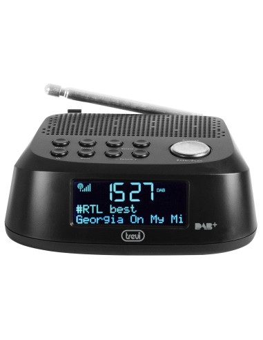 Trevi RC 80D4 DAB Orologio Digitale Nero