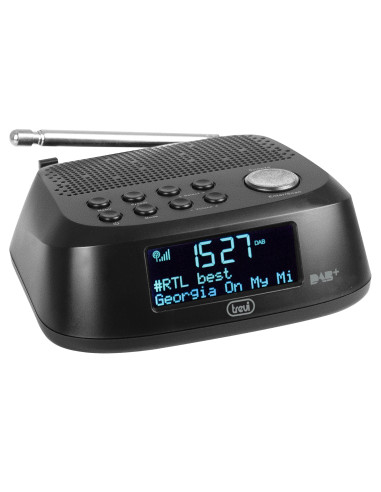 Trevi RC 80D4 DAB Orologio Digitale Nero