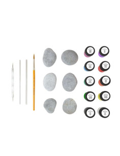 KIT SIMPLY ROCK PAINTING -