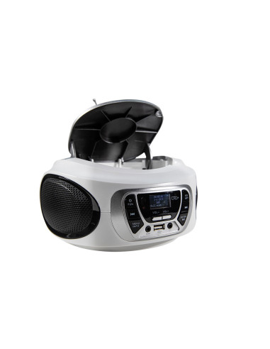 Trevi CMP 510 DAB Digitale 3 W DAB, DAB+, FM Bianco Riproduzione MP3