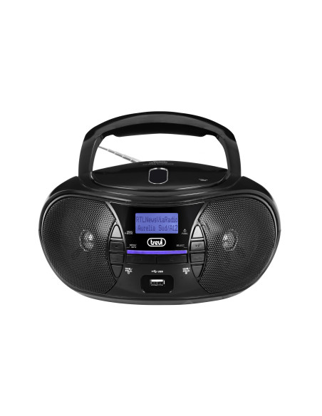 Trevi CMP 581 Digitale DAB+, FM Nero Riproduzione MP3
