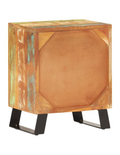Comodino 40x30x50 cm in Legno Massello di Recupero