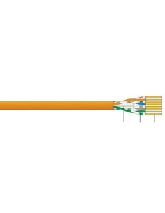 CAVO U/UTP CAT.6A CCA ARANCIO 500M