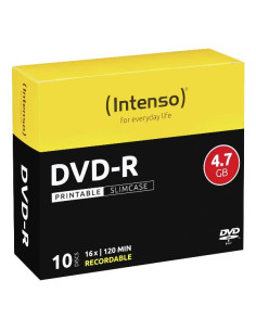 DVD-R 4.7GB 16X SLIM PRINTABLE 10PZ