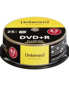 DVD+R 8.5GB 8X SPINDLE 25PZ.DUAL L.