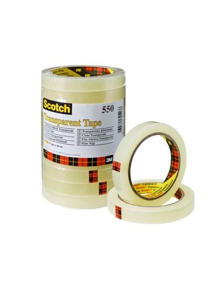 SCOTCH 550 TRASPARENTE  19MMX66M