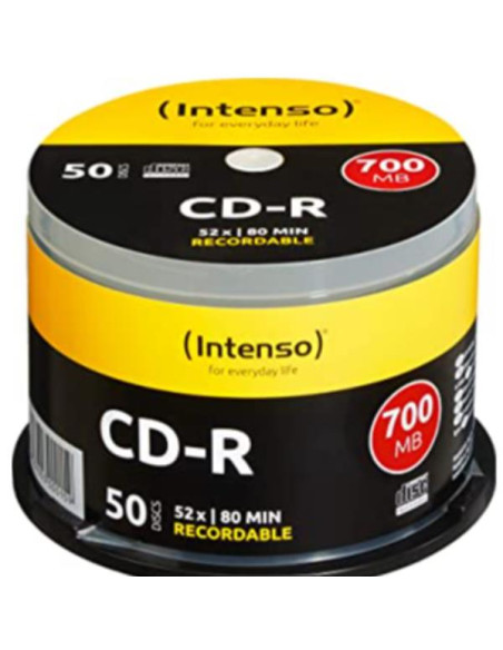 CD-R 700 MB/80 M.52X CAKE BOX 50PZ.