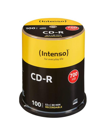 CD-R 700 MB/80 M.52X CAKE BOX 100PZ