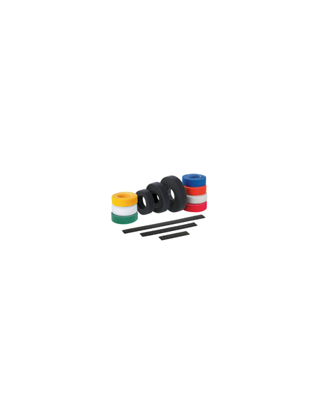 FASCETTA NERA VELCRO  MM. 19  ROTOL