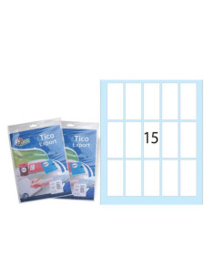 CF150 ETICHETTE BIANCHE 46X22 -