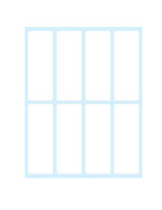 CF80 ETICHETTE BIANCHE 75X27