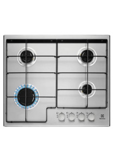 PIANO GAS EGS6424X 60CM 4F INOX