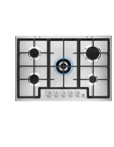 PIANO GAS EGS75362X 75CM 5F INOX