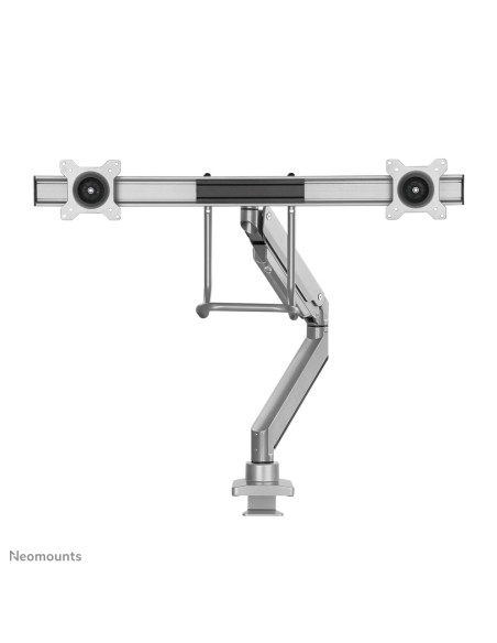 Neomounts NM-D775DXSILVER Braccio per monitor 10-32" - molla a gas - Topfix - 180°-stop