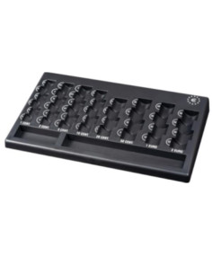 VASSOIO PORTAMONETE EURO NERO