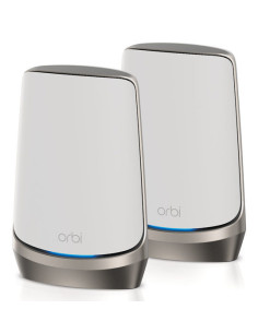 NETGEAR RBKE962 Quad-band (2.4 GHz / 5 GHz-1 / 5 GHz-2 / 6 GHz) Wi-Fi 6 (802.11ax) Grigio, Bianco Interno